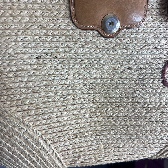 Vintage Wicker Coach tote - Picture 5 of 5